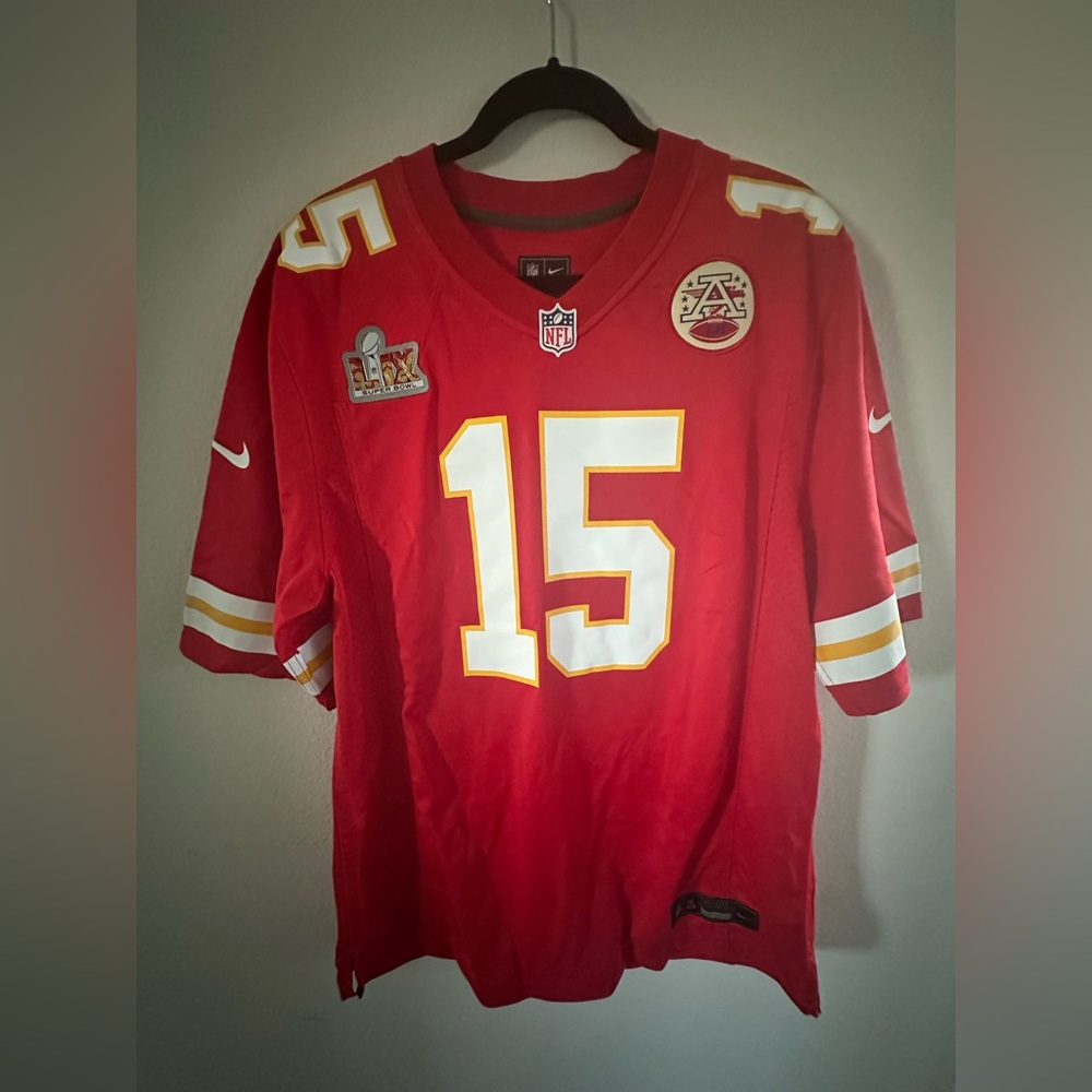 Kansas City chiefs Patrick Mahomes jersey